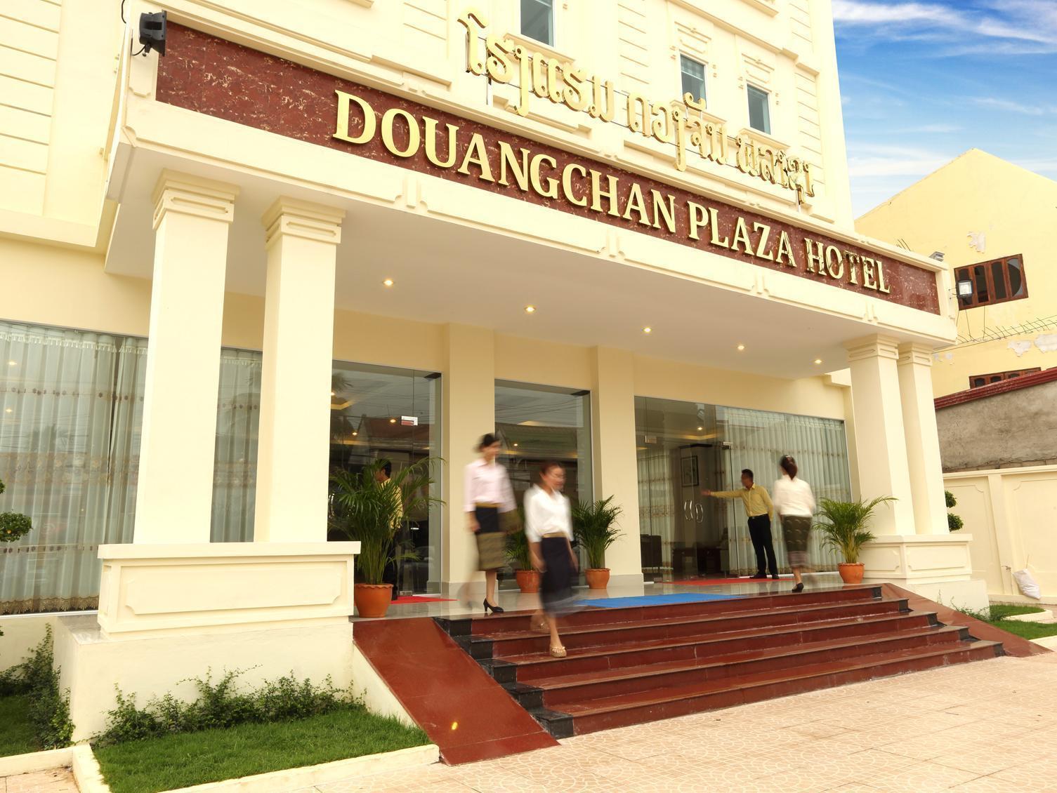 Douangchan Plaza Hotel Vientiane Esterno foto